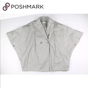 A.P.C. Cotton Trench Cape Coat - EUC Sz M